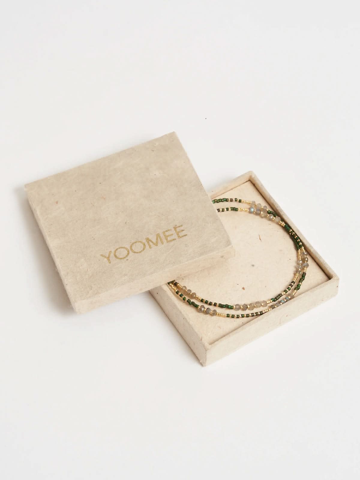 Yoomee Necklace Dina Labradorite Emerald