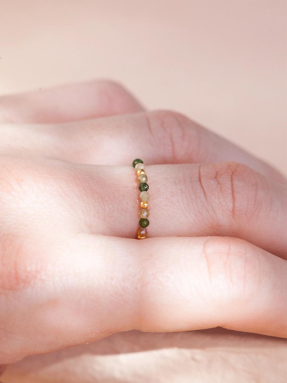 Yoomee Ring Aya Emerald Maxi