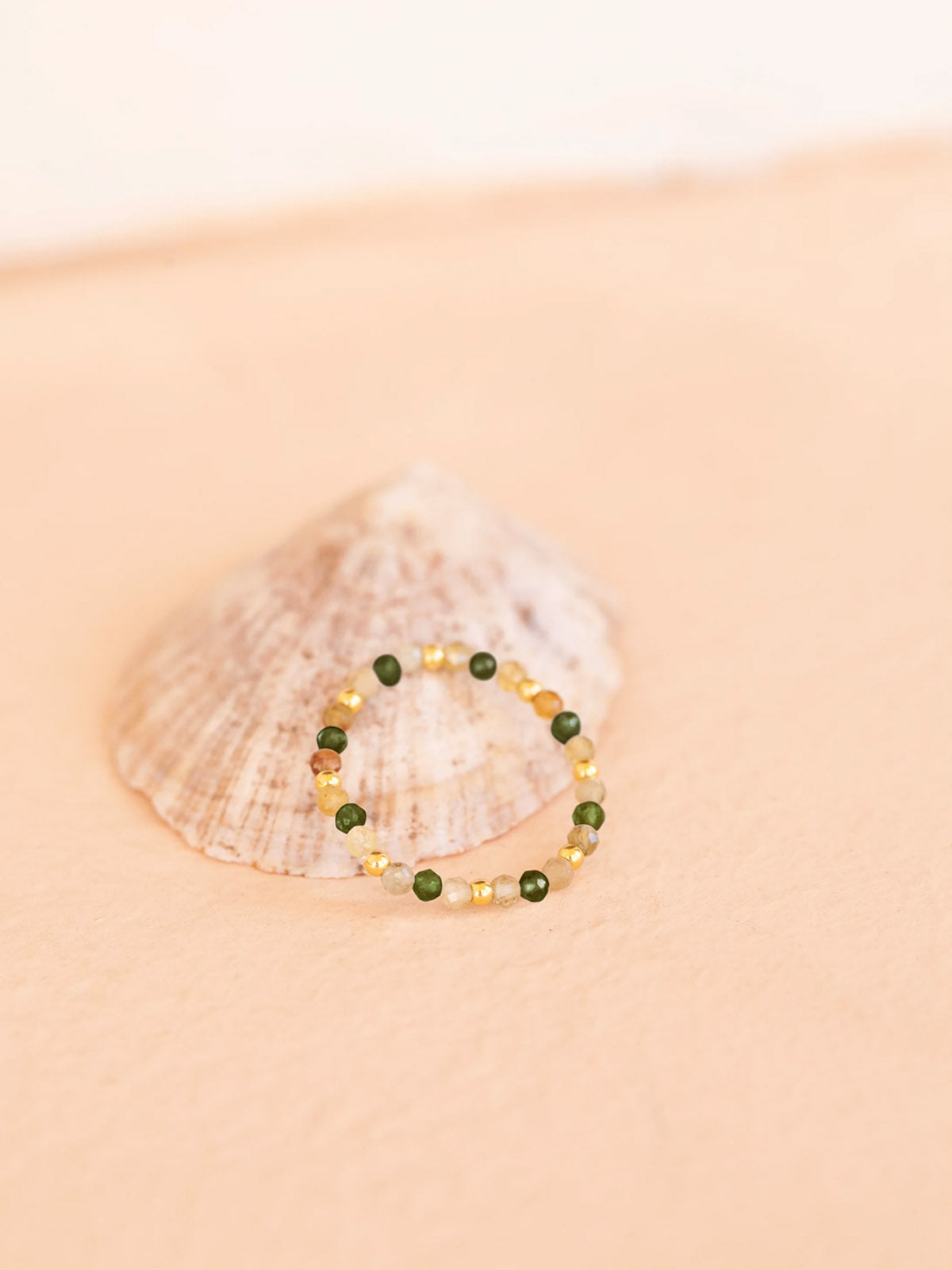 Yoomee Ring Aya Emerald Maxi