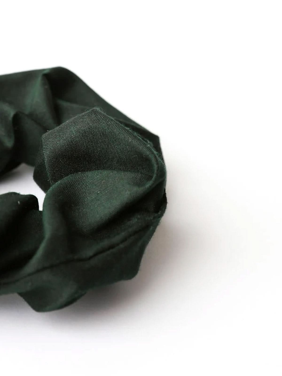 Yoomee Scrunchie Medina Silk Emerald