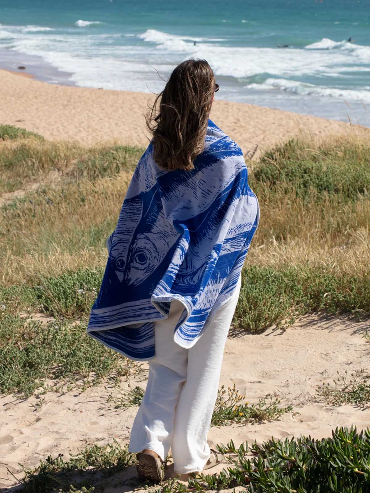 ZigZagZurich Beach Towel “Sardigna” by Dario Cortese - XL 100% Cotton