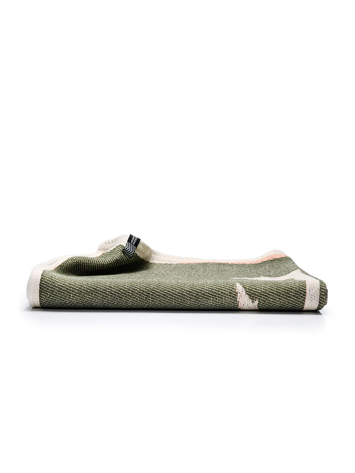 ZigZagZurich Cotton Beach Towel & Mini Blanket “Flamingo” by Michele Rondelli