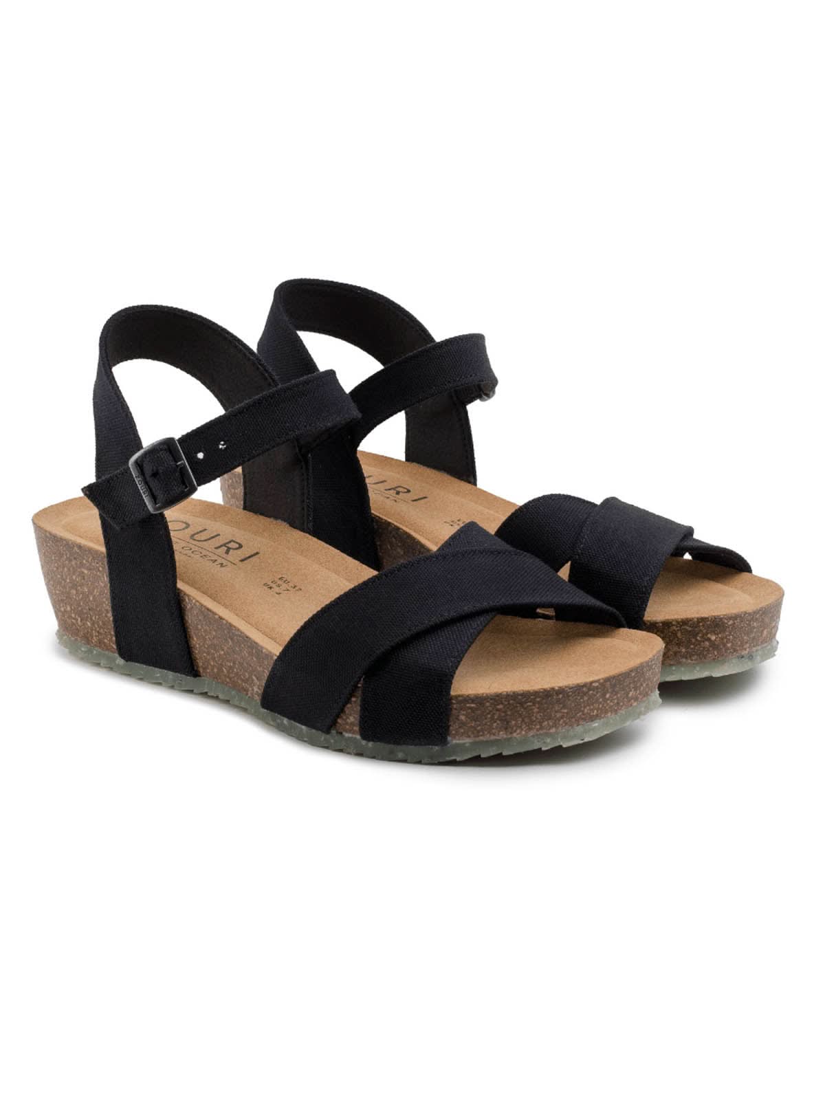 Zouri Shoes Nature Sandals Black