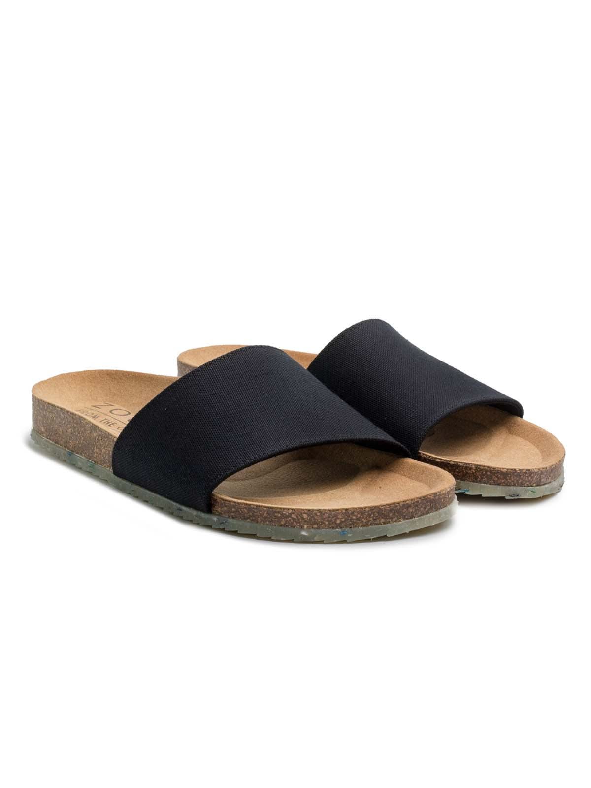 Zouri Shoes Wave Slider Black