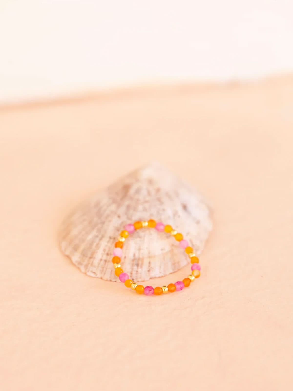 Yoomee Ring Aya Magenta/Orange Midi