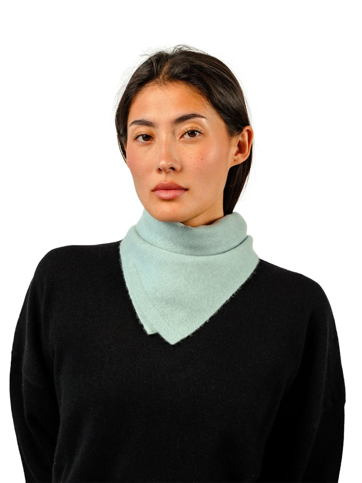 Visitor Clothing Melia Cashmere Scarf Sea Foam