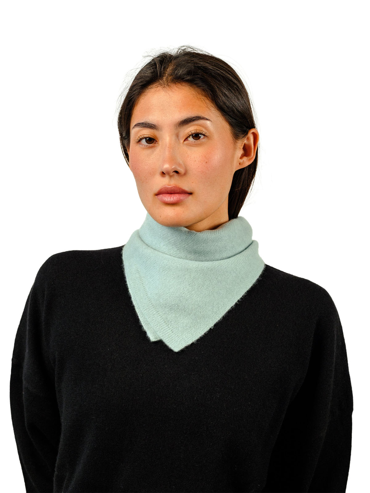 Visitor Clothing Melia Cashmere Scarf Sea Foam