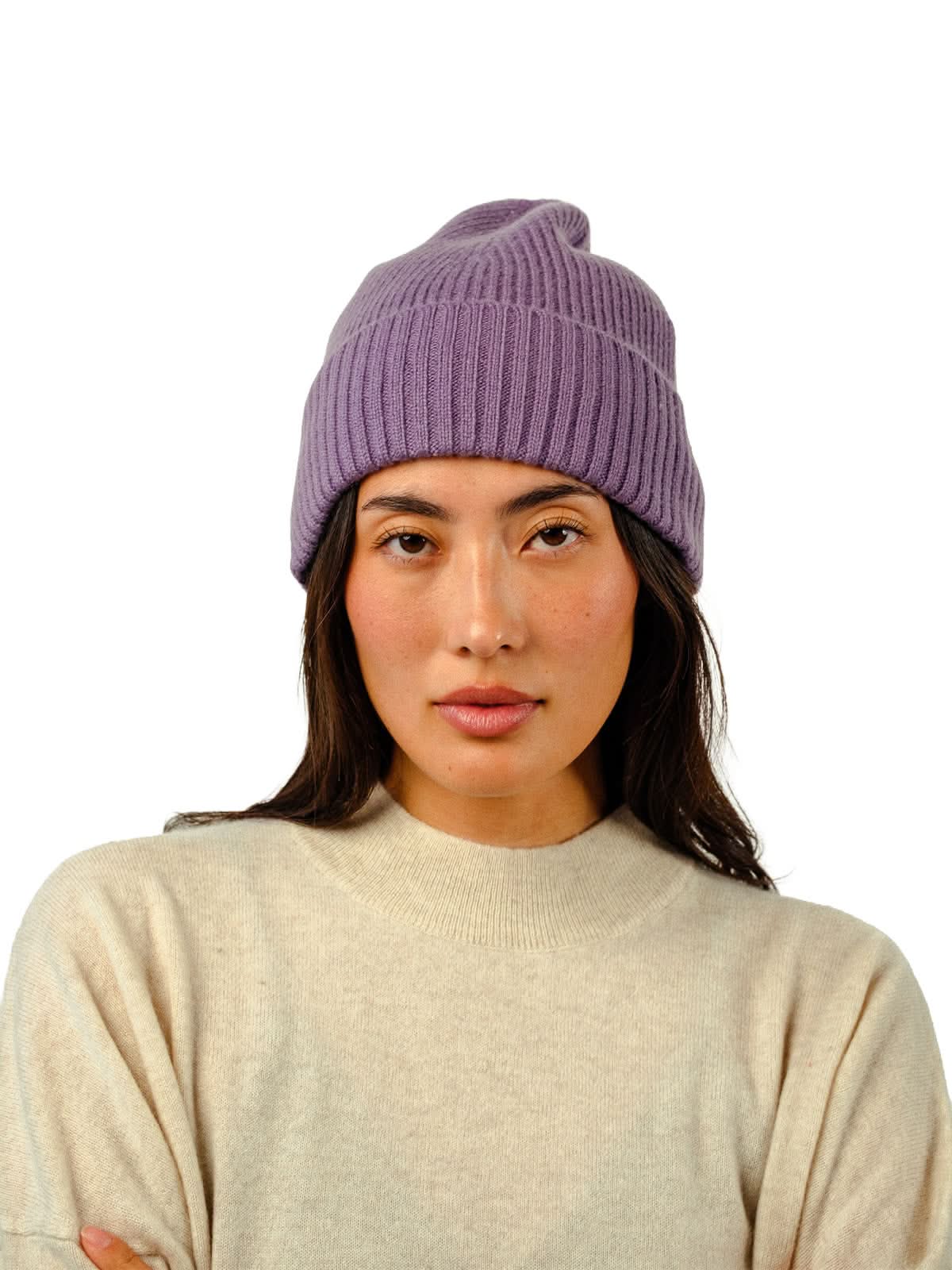 Visitor Clothing Nerine Cashmere Beanie Dust