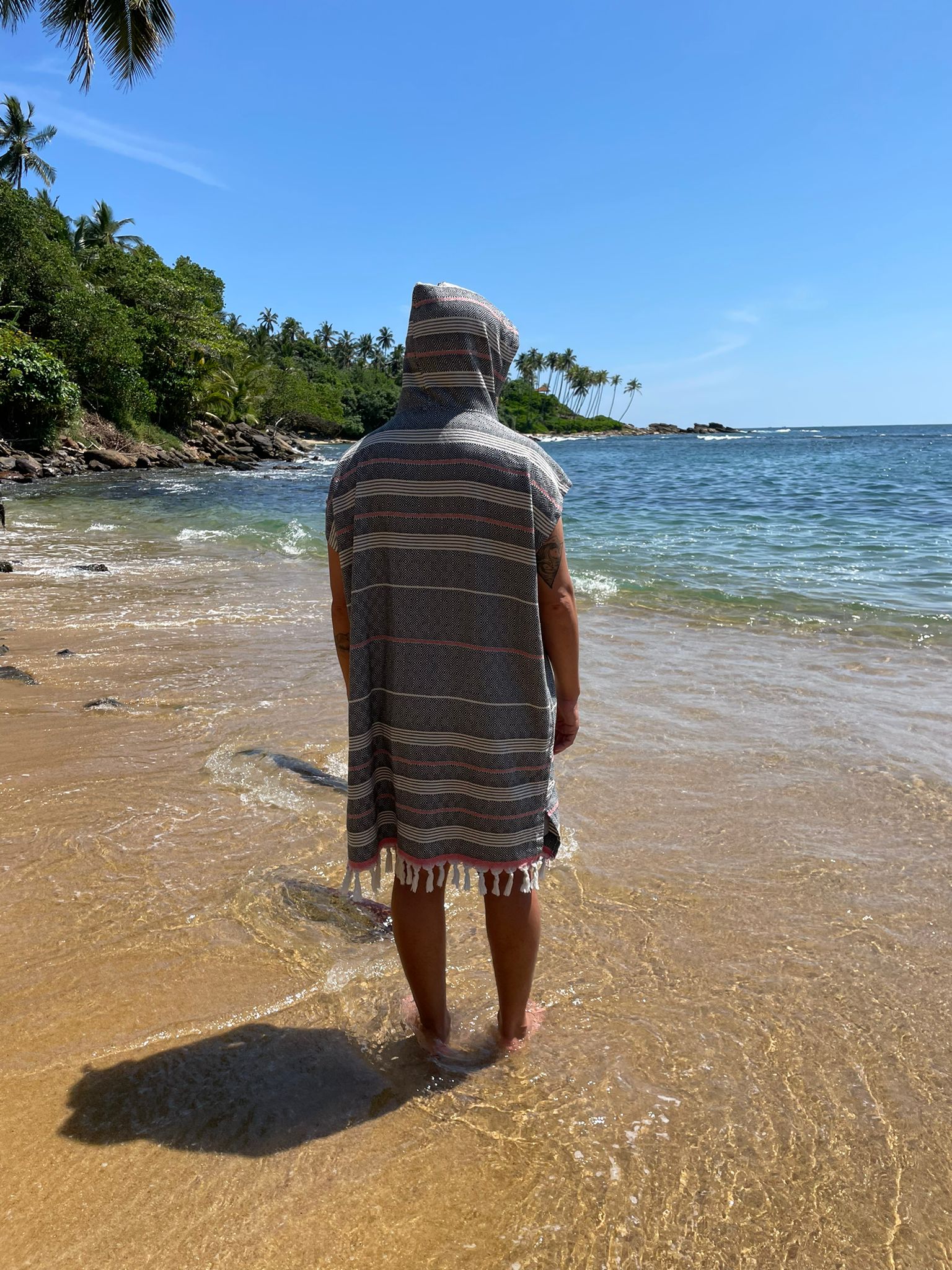 Visitor Poncho Pestemal Mosaic