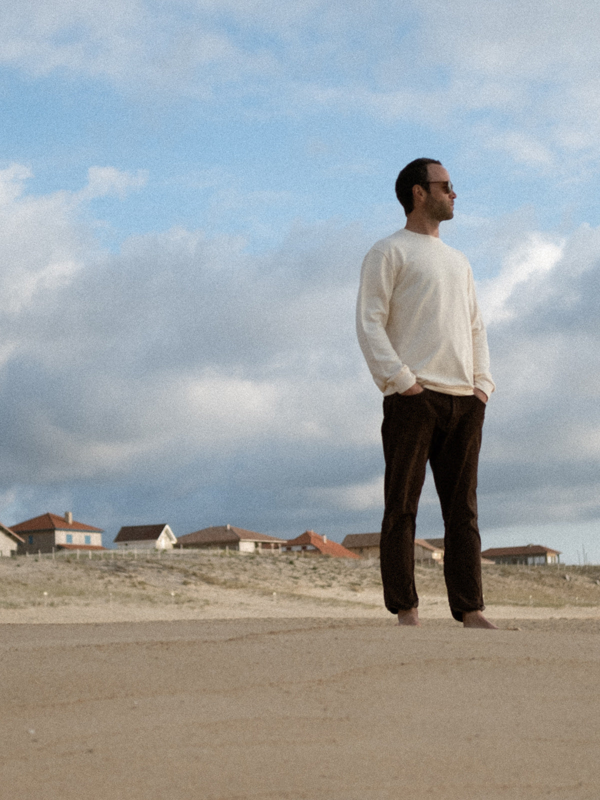 Visitor Clothing SeaCell™ Sweater White Smoke