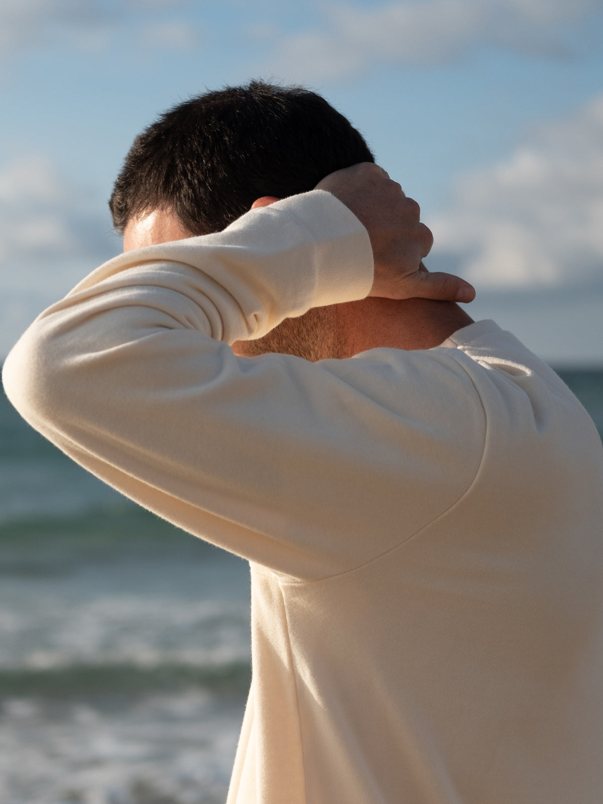 Visitor Clothing SeaCell™ Sweater White Smoke