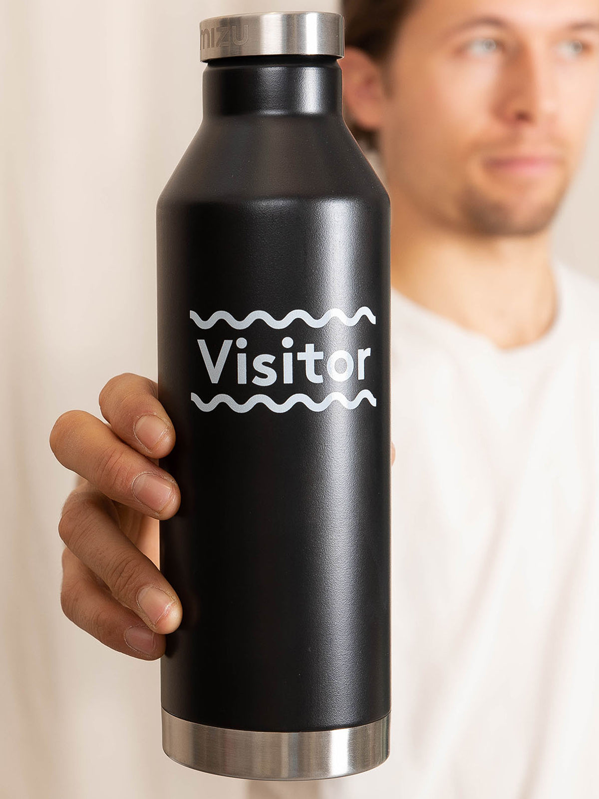 Visitor Mizu V8 Bottle Black