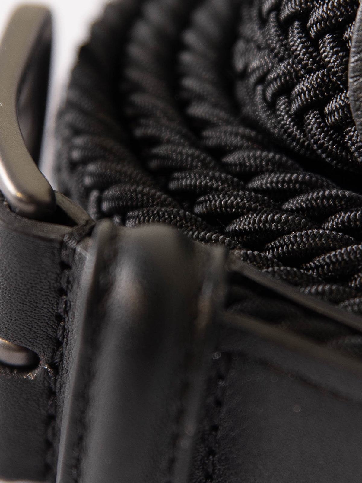 Anderson's 3.5cm Classic Elastic Woven Belt Black