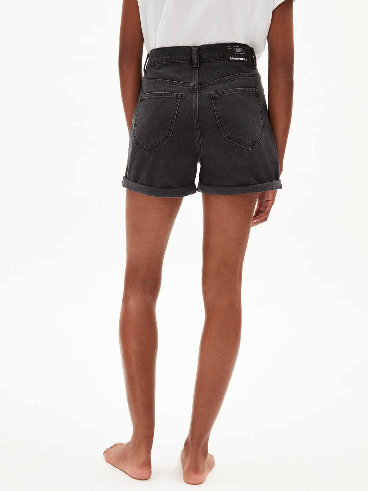 Armedangels Denim Short Sviaa Ebony Black