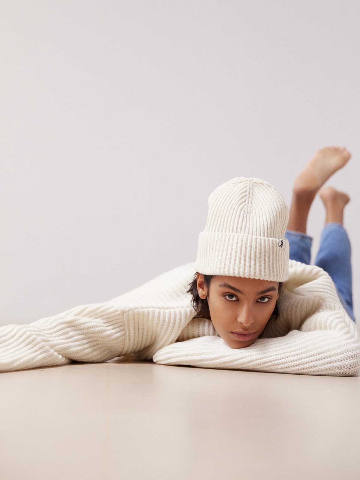 Armedangels Pullover Saadi Solid Oatmilk