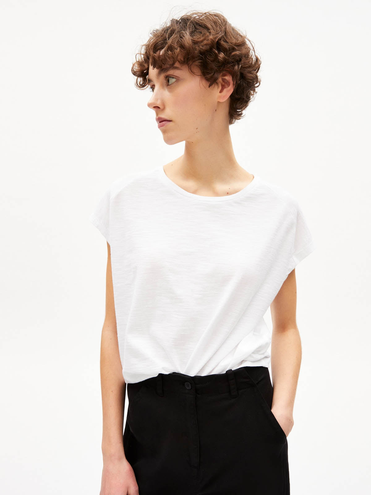 Armedangels T-Shirt Oneliaa White