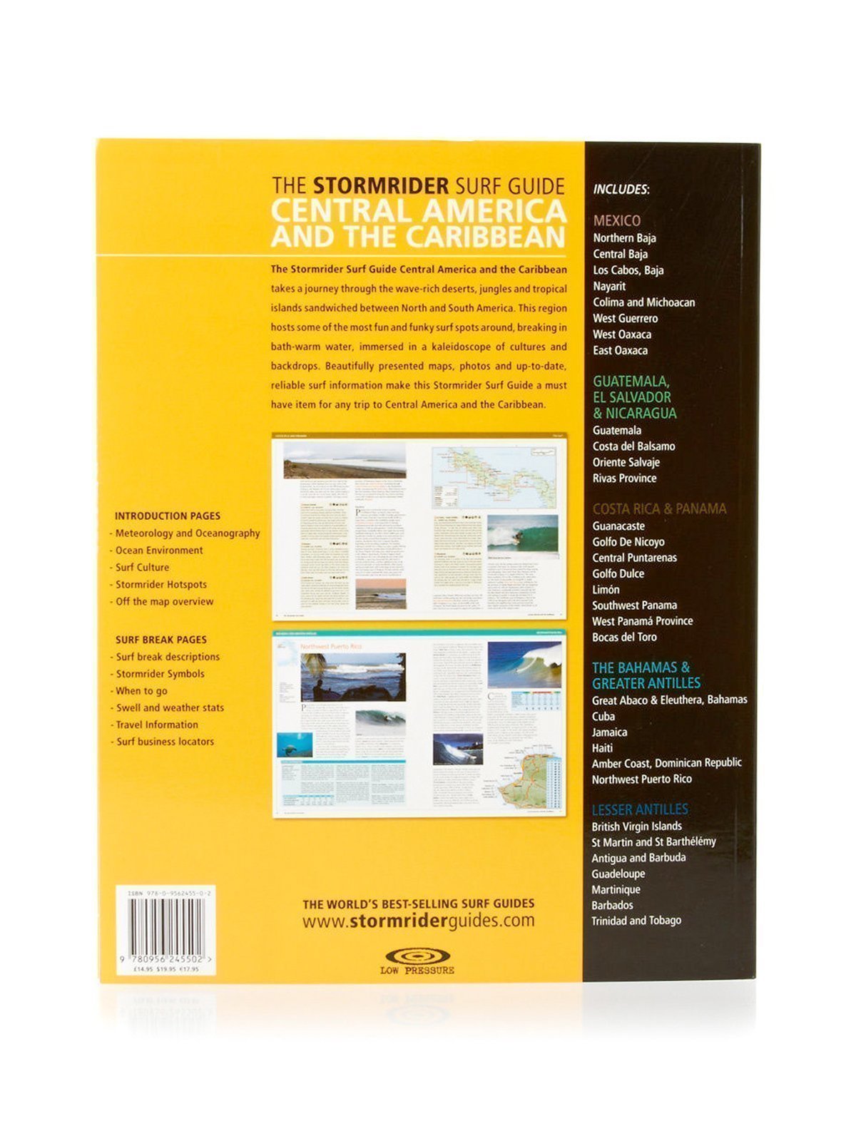 Low Pressure STORMRIDER SURF GUIDE Central America and the Caribbean