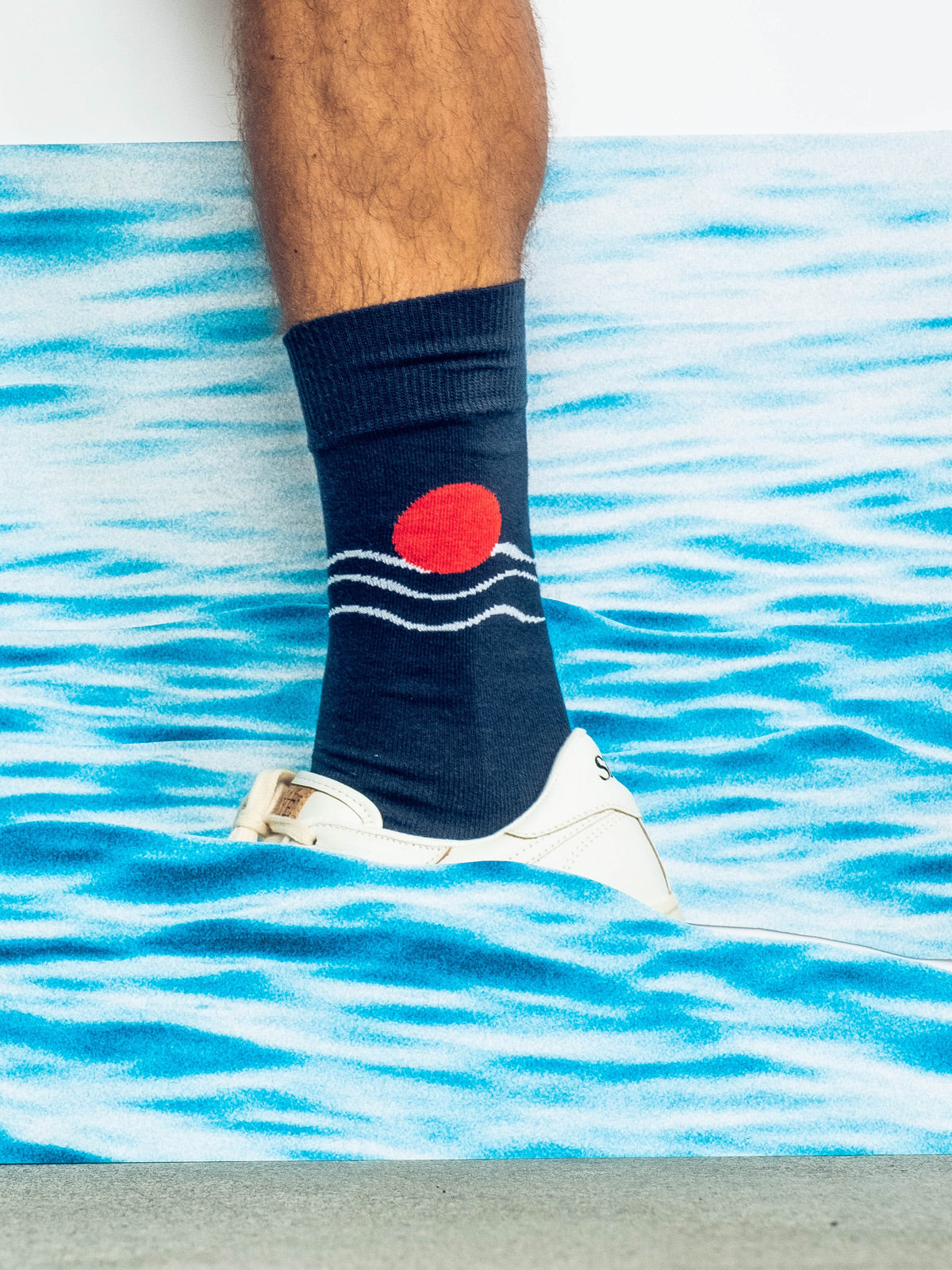 Visitor X DillySocks Navy Sunset 36 - 40