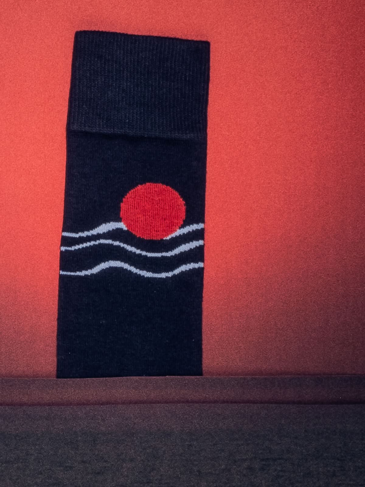Visitor X DillySocks Navy Sunset 36 - 40
