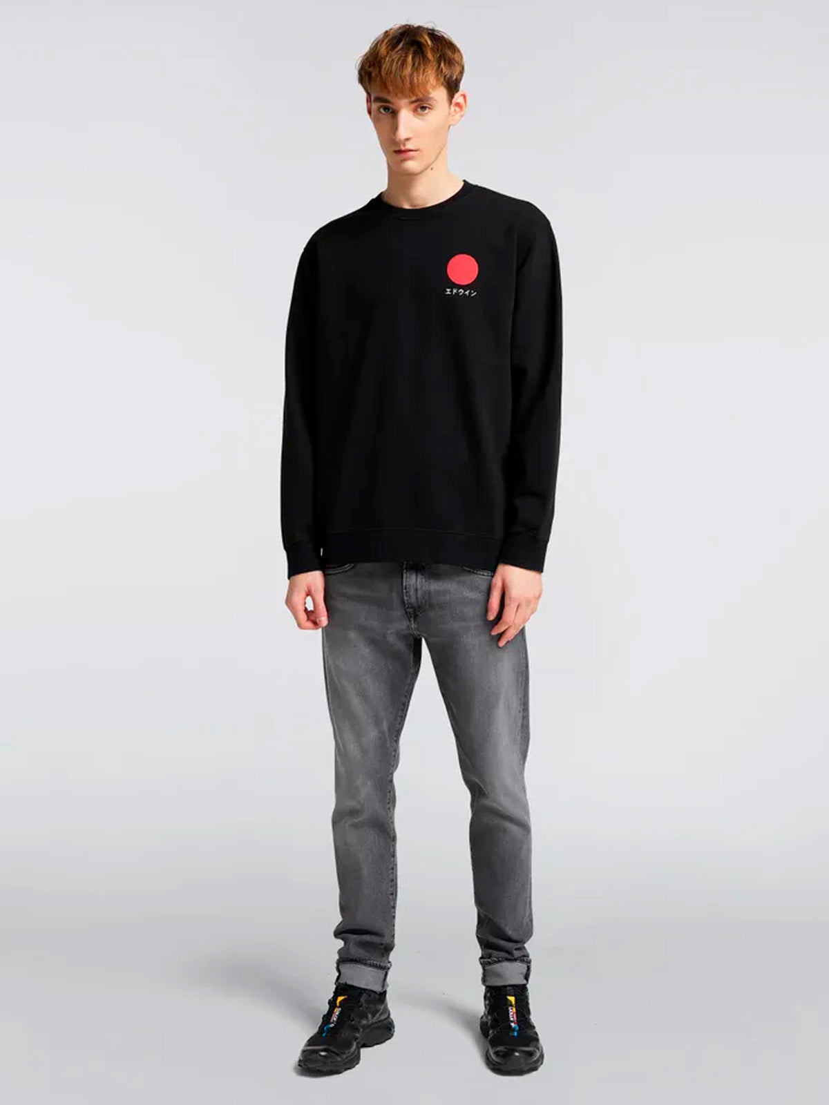 Edwin Japanese Sun Sweat Black