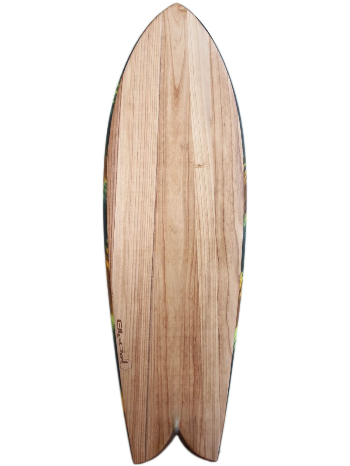 Elleciel Surfboards Fish 5'7 Green Batik Sarong
