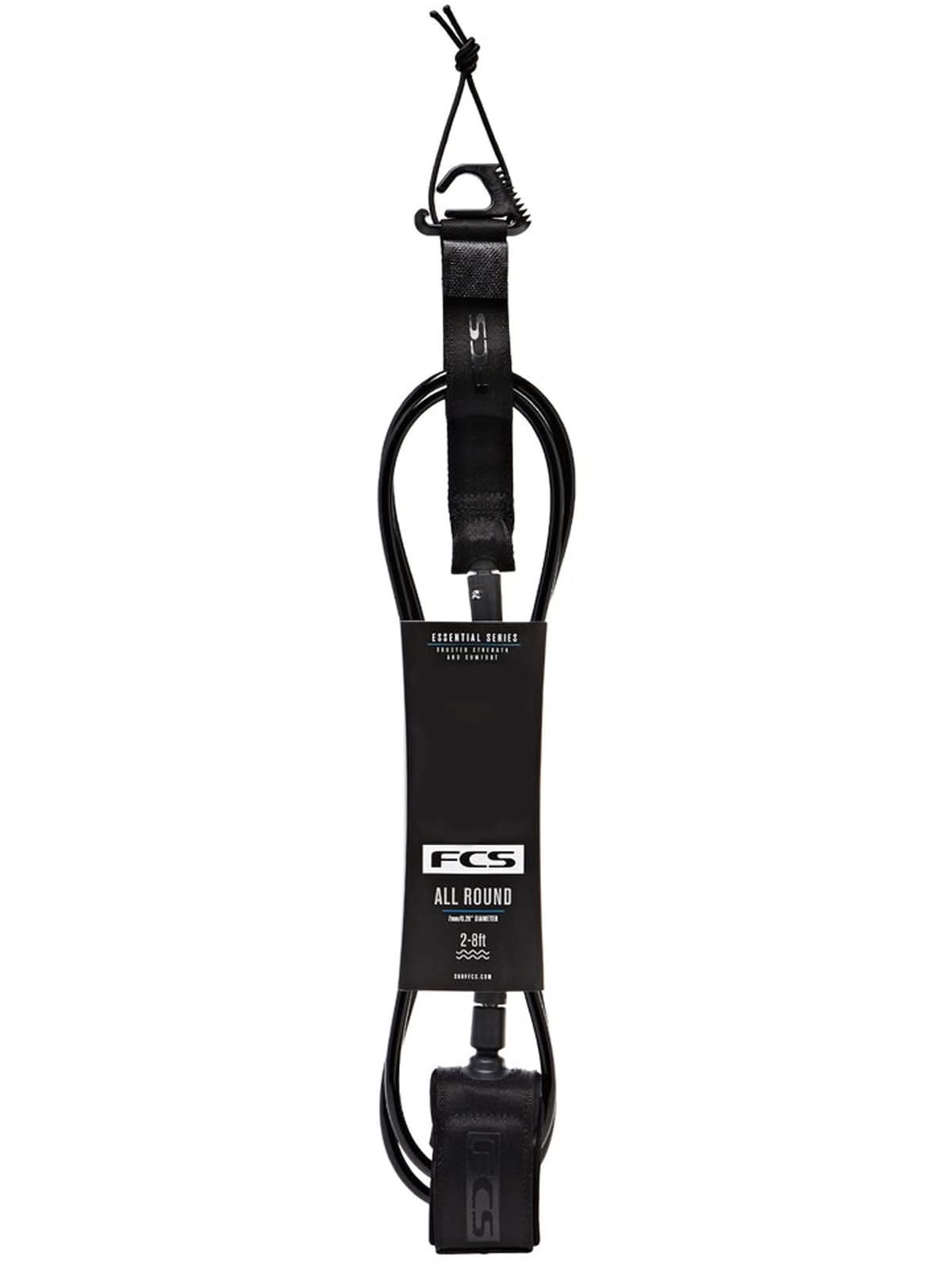 FCS All Round Essential Leash Black 6'0