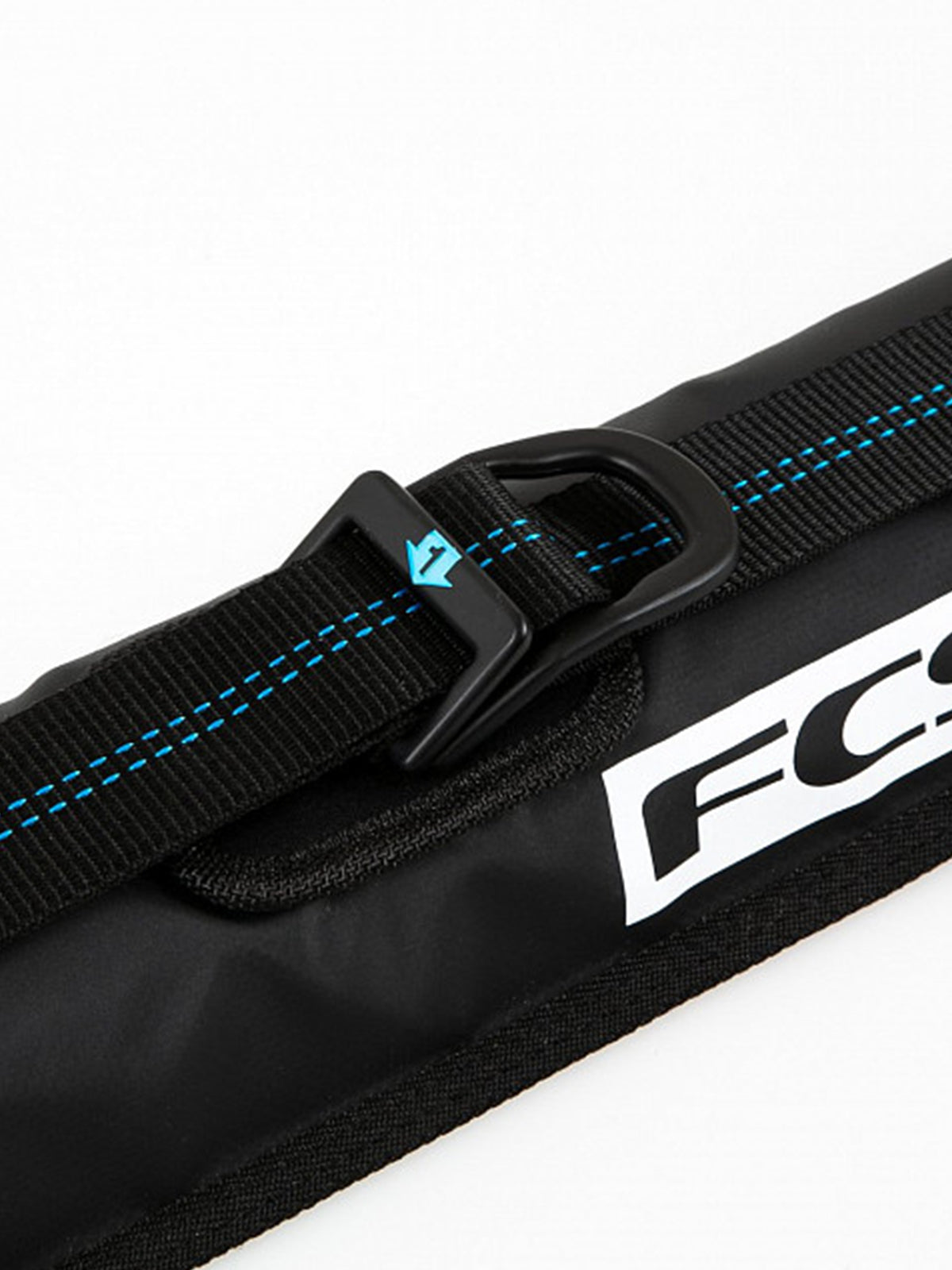 FCS Fins D-Ring Double Soft Racks Black/Blue