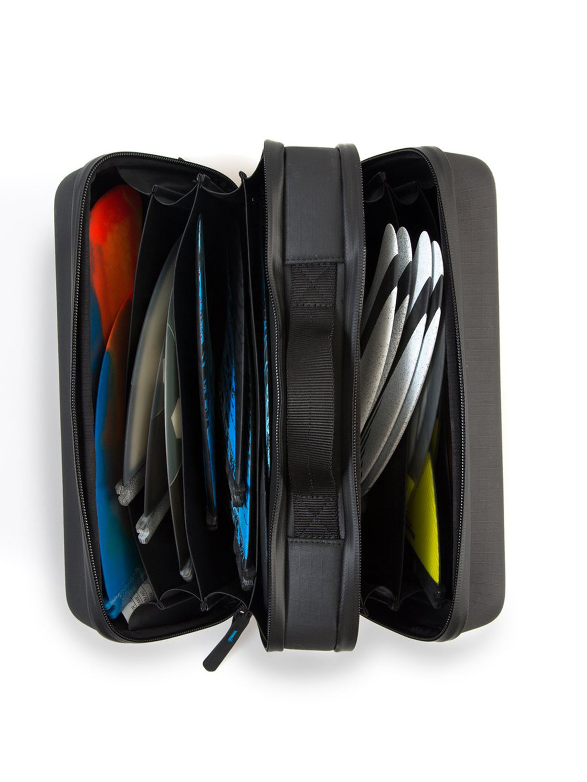 FCS Fins Fin Case 8 Fin Set Black