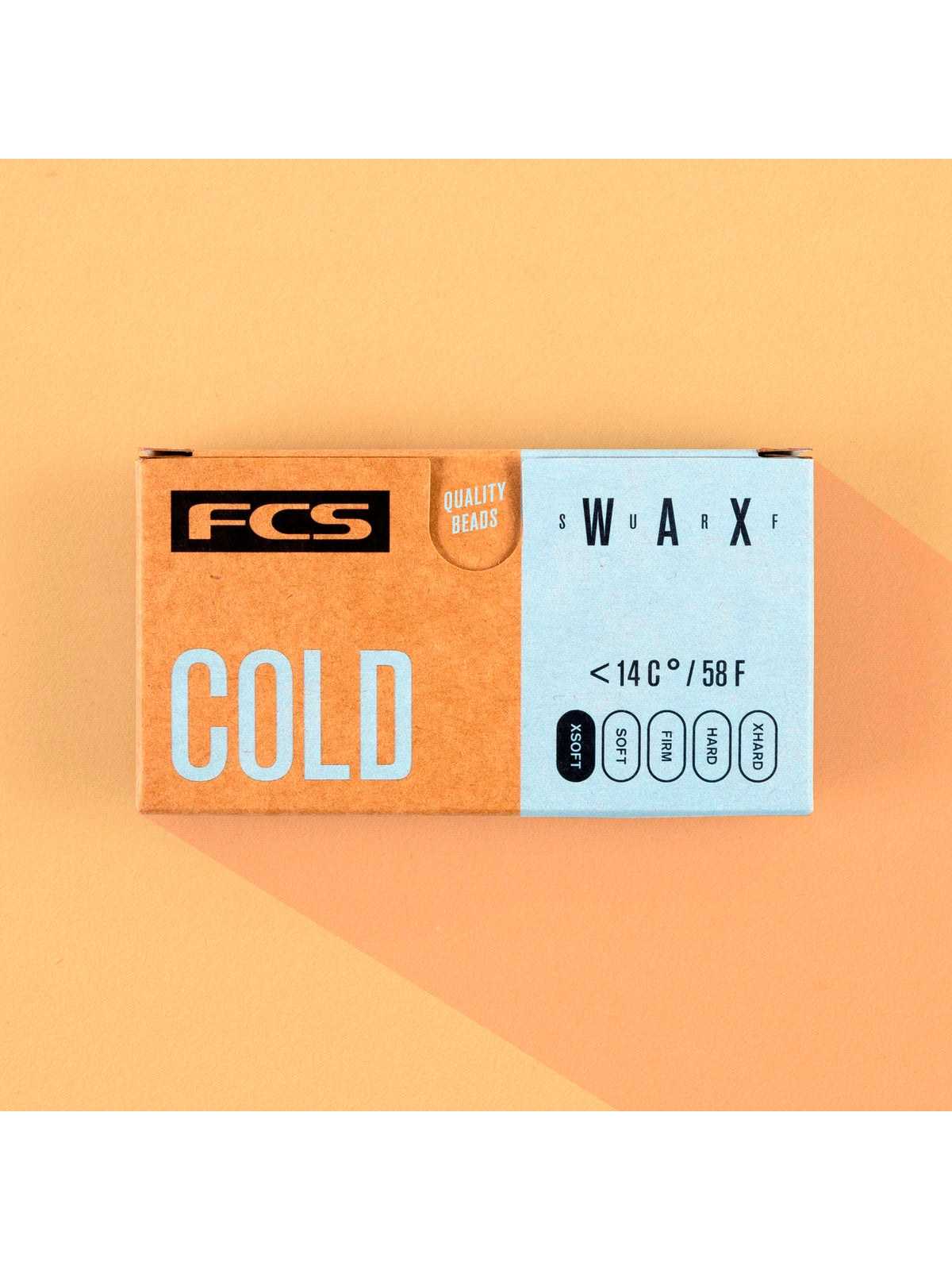 FCS Fins Wax Cold Extra Soft Blue