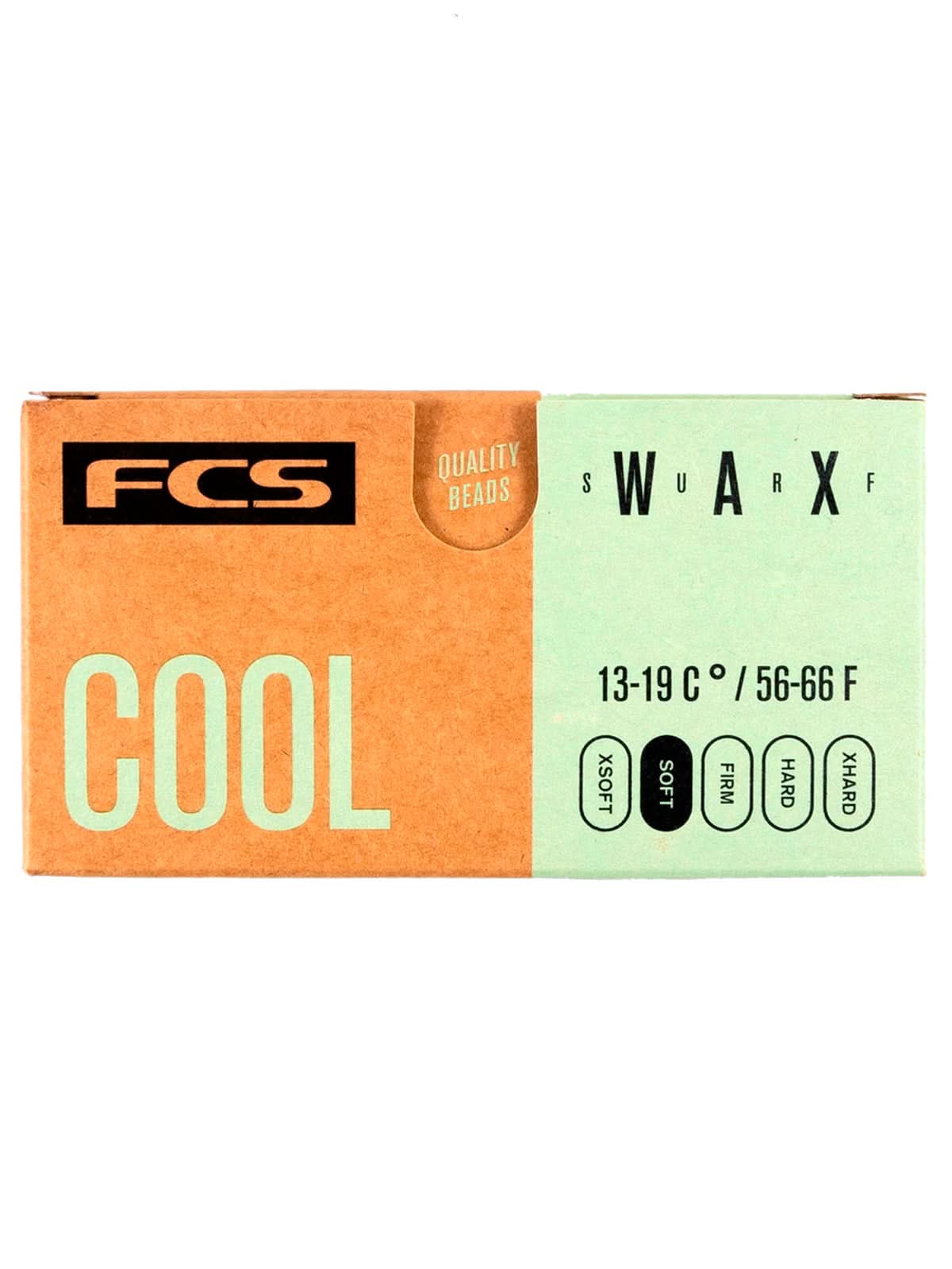 FCS Fins Wax Cool Soft Green