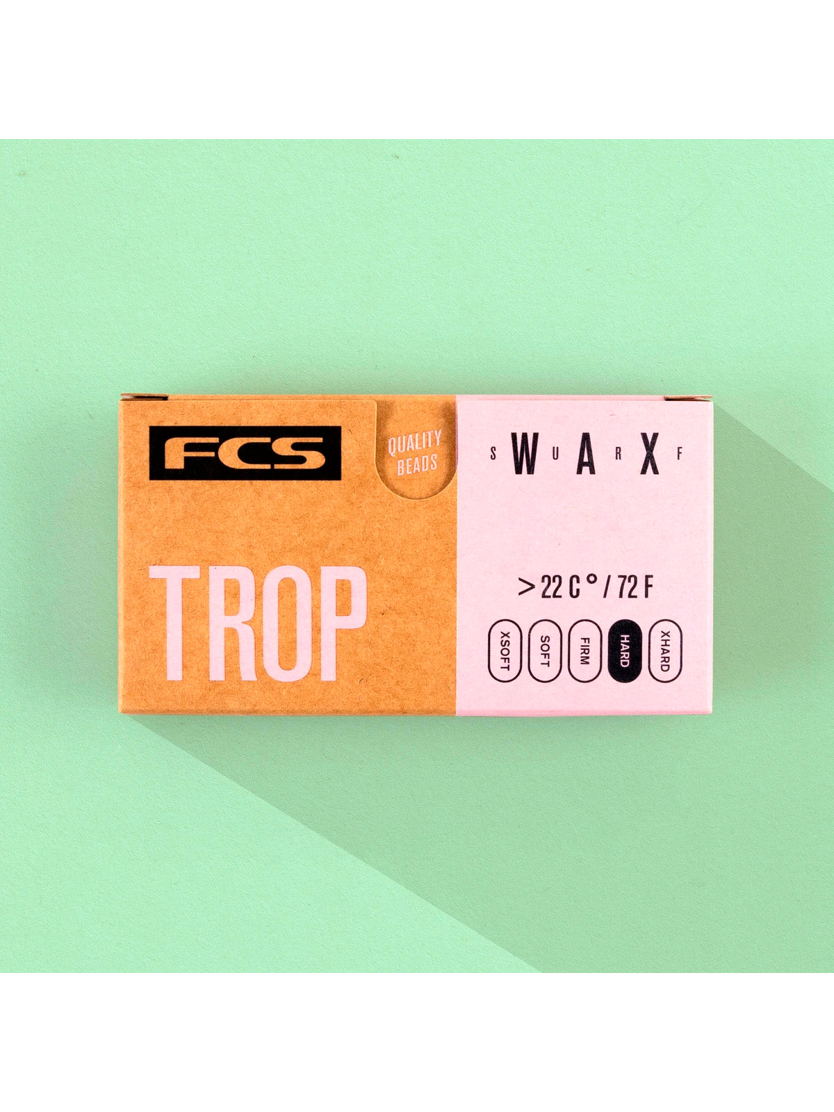 FCS Fins Wax Tropical Hard Red