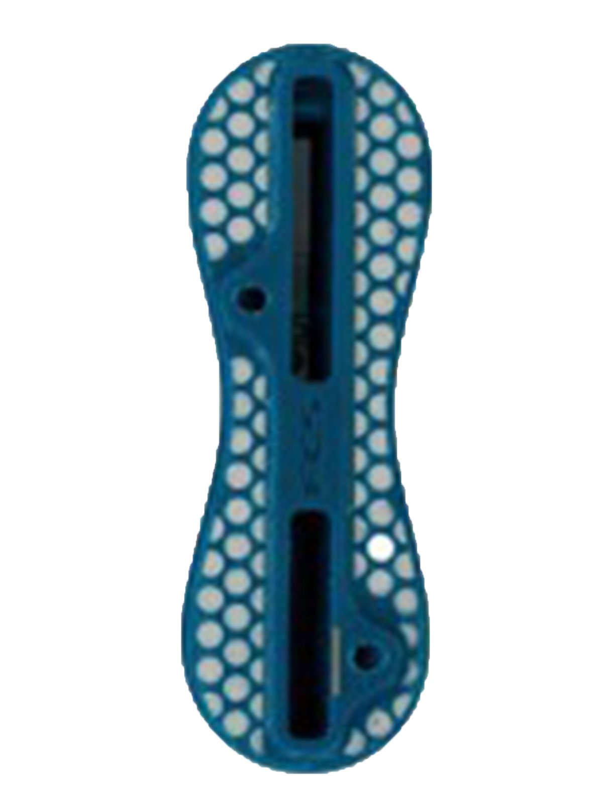 FCS II Fins Plug Pre Glass 5 Degree Rail Right Plug Reef Blue