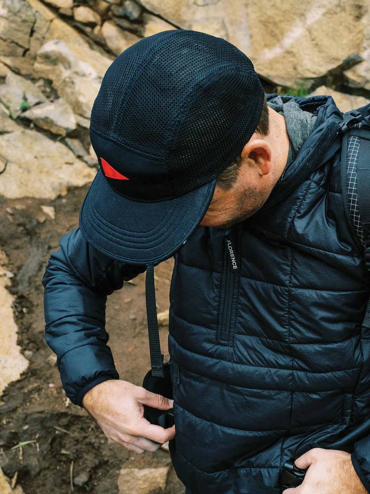 Florence Marine X Airtex Unstructured Hat Black