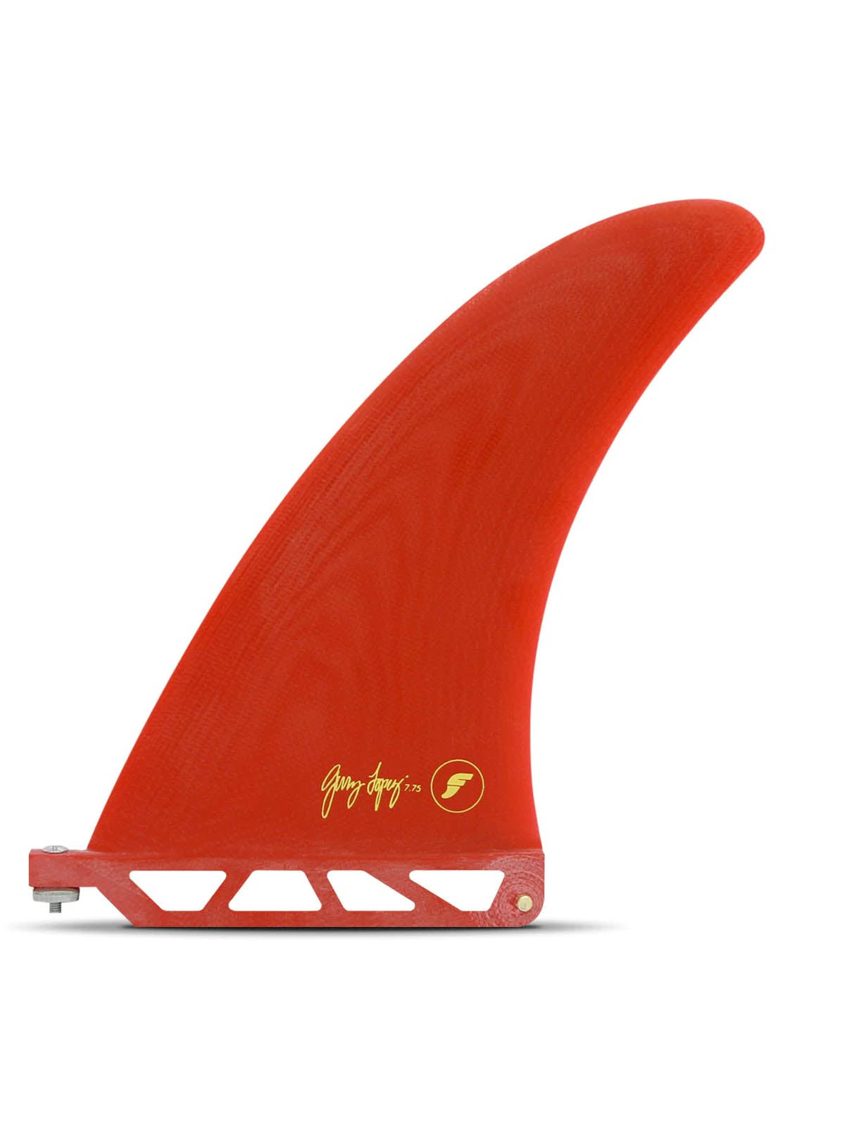 Futures Fins Single Fin Gerry Lopez 7.75 Fiberglass Red
