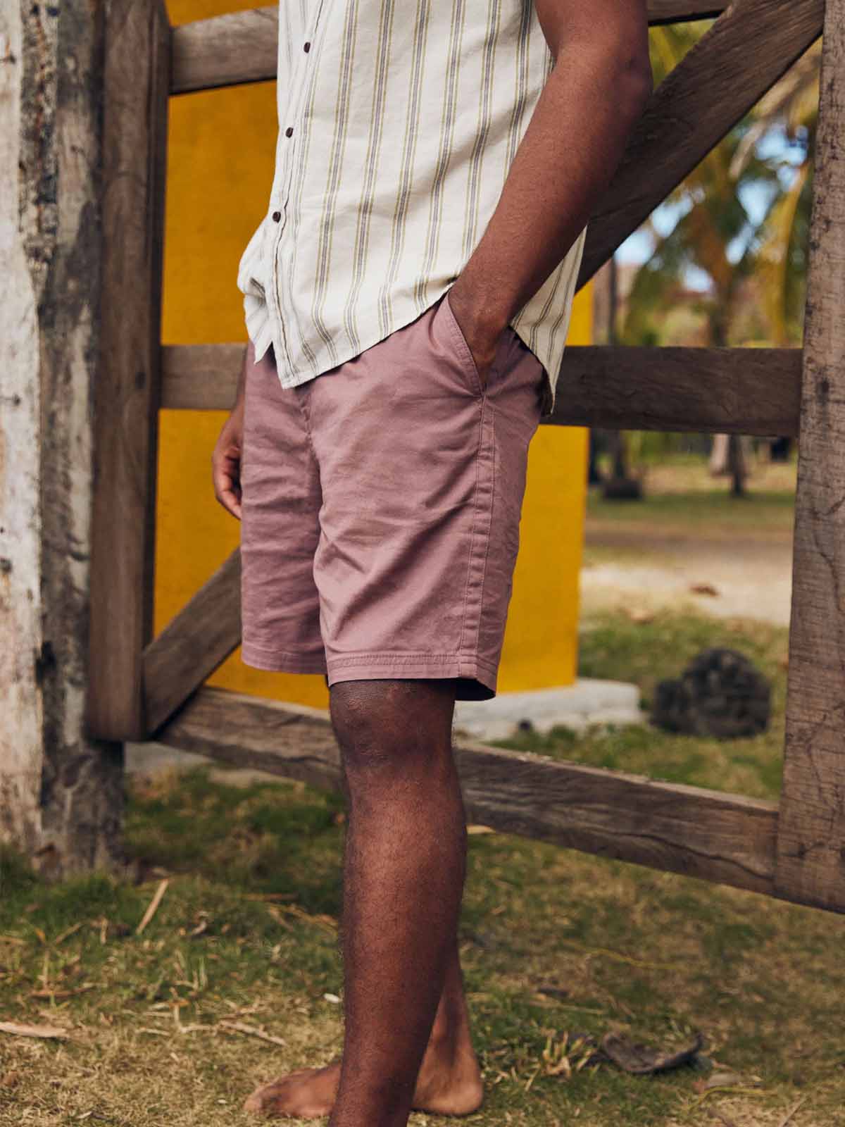 Katin Patio Short Dark Clay