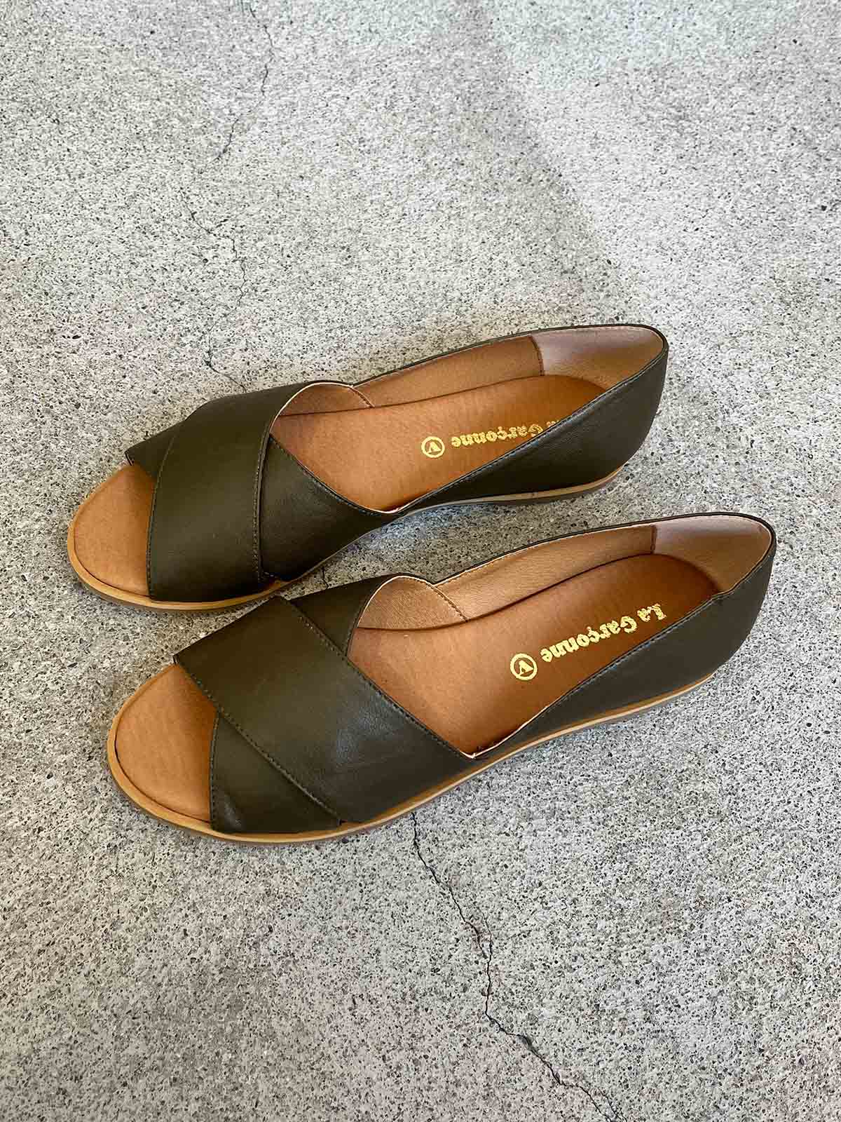 La Garconne Yasemin Kaki Vegan