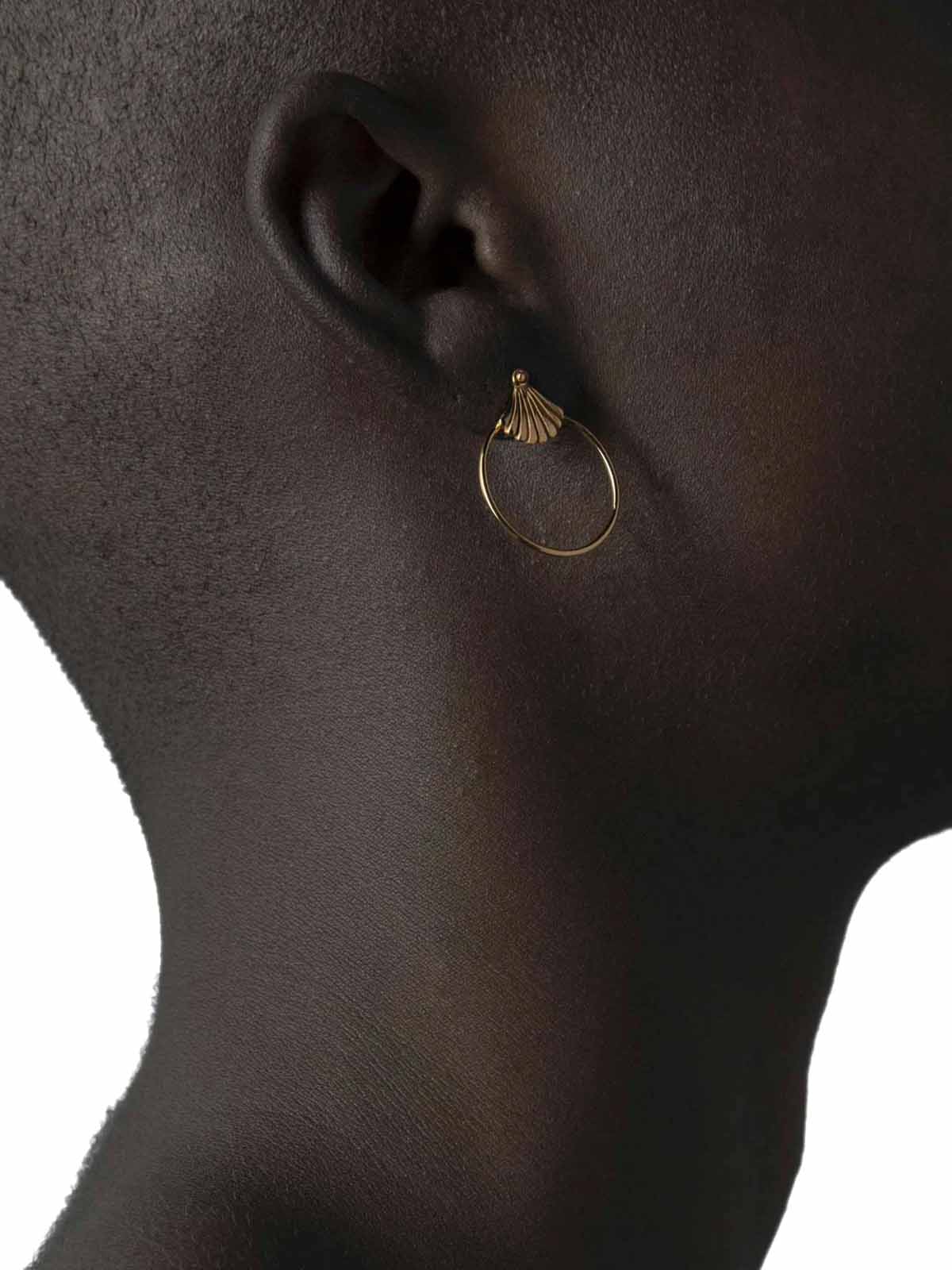 Les Solides Shell Small Gold