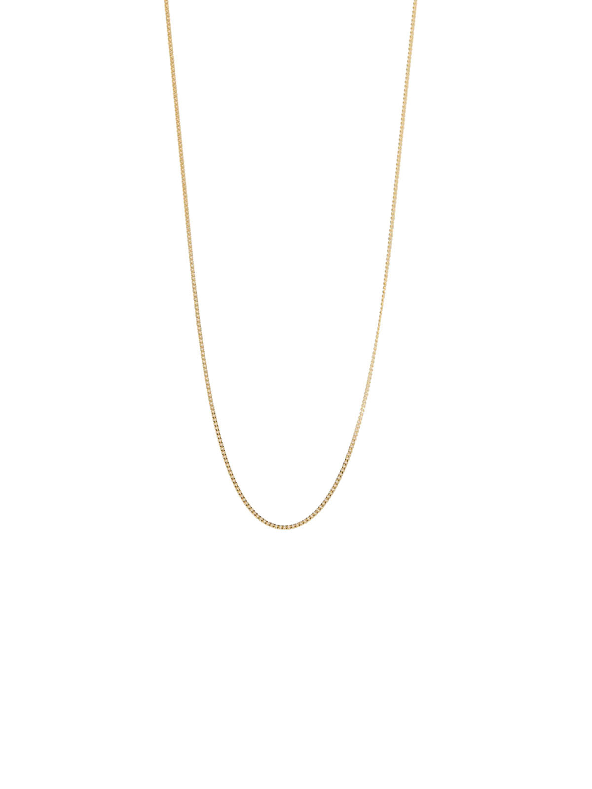 Les Solides Simple Necklace Gold