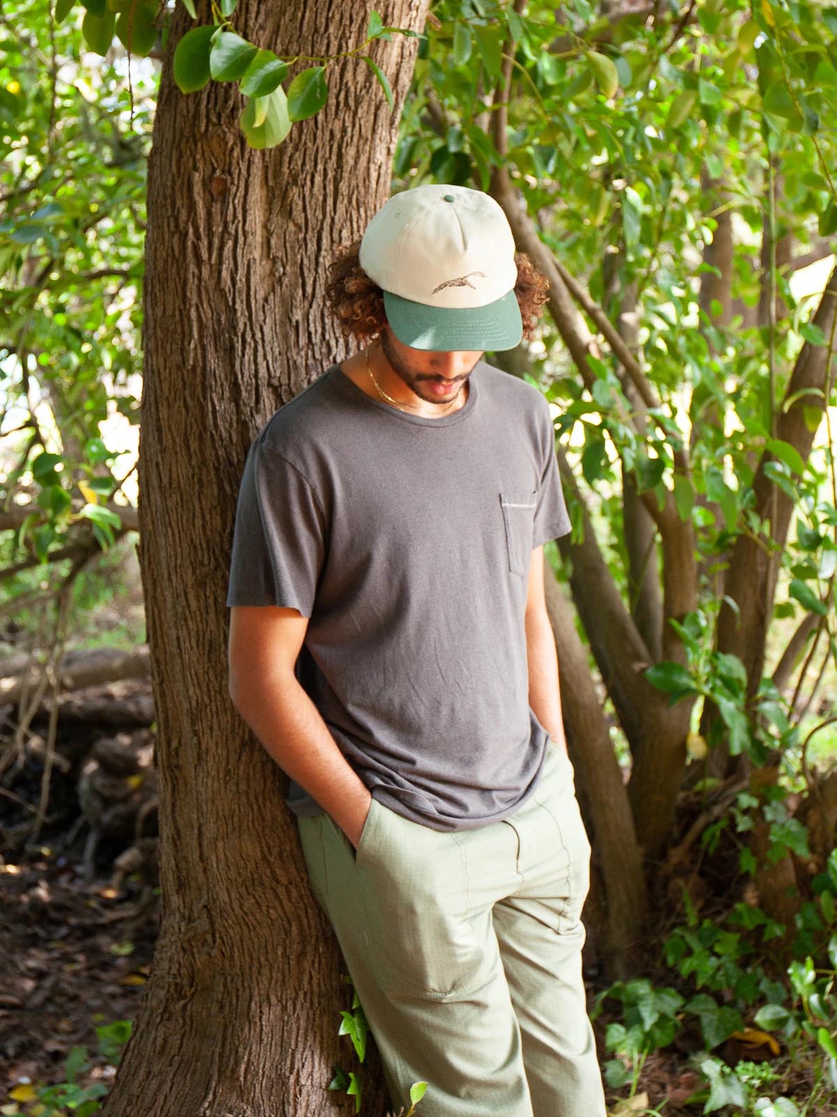 Mollusk Hemp Pocket Tee Faded Black