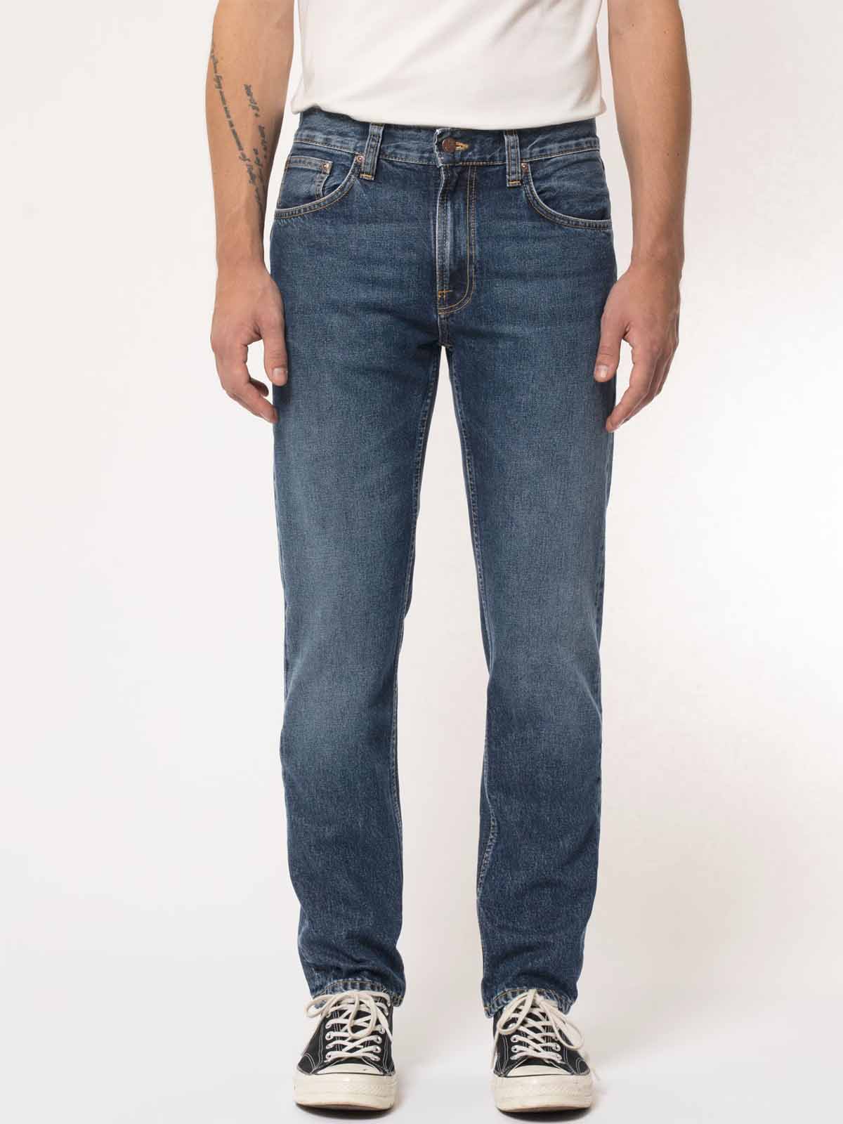 Nudie Jeans Co Gritty Jackson Blue Slate L32