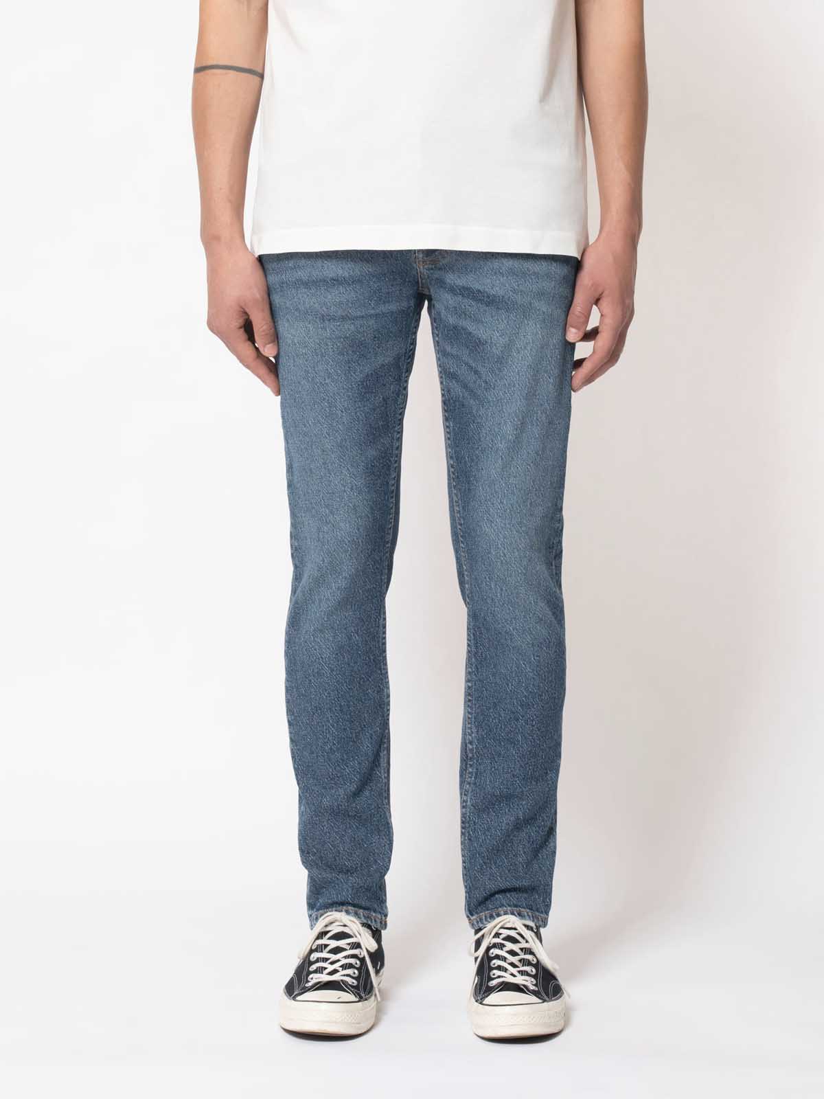 Nudie Jeans Co Lean Dean Blue Ritual L30