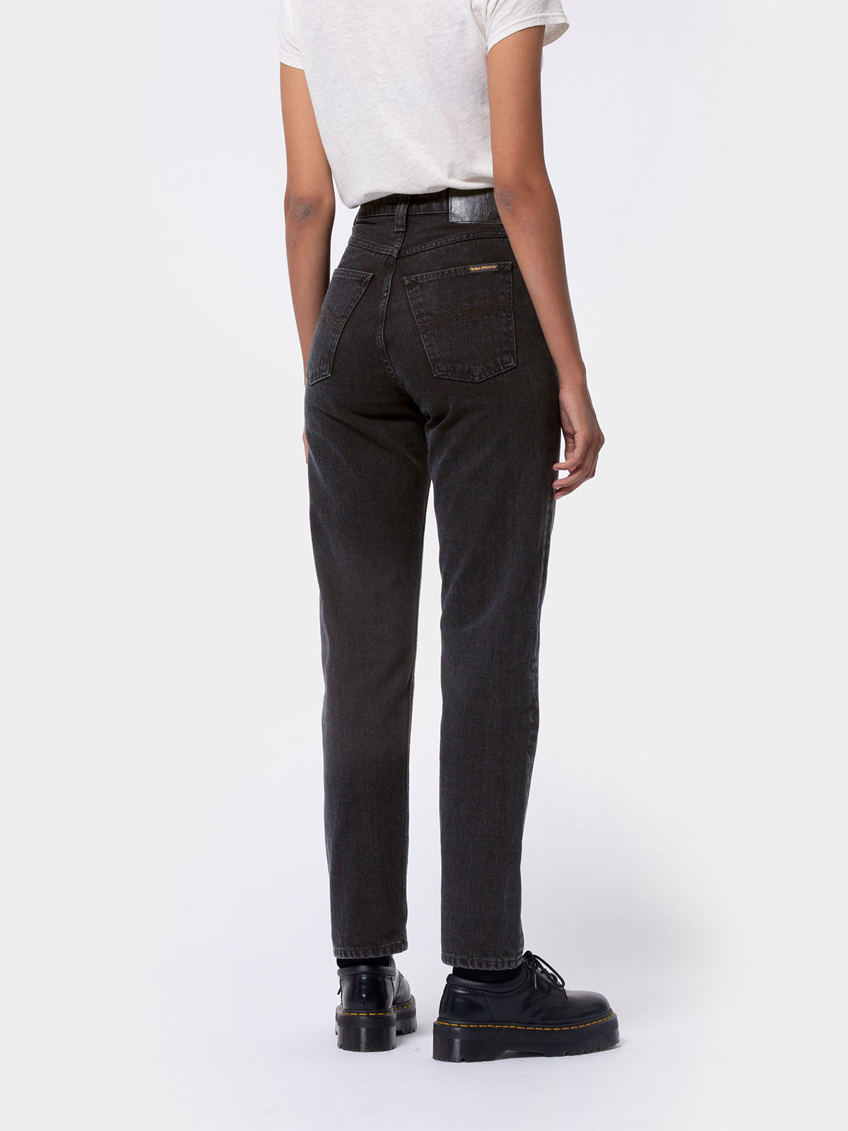 Nudie Jeans Co W's Breezy Britt Black Worn L28