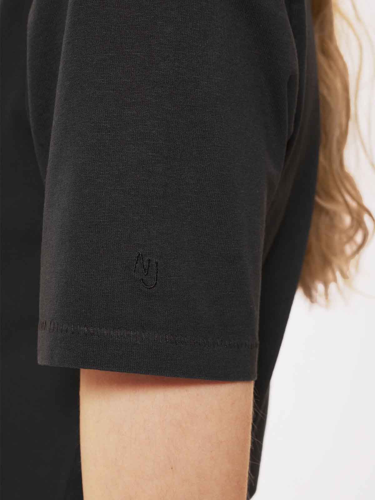 Nudie Jeans Co W's Joni Solid T-Shirt Antracite