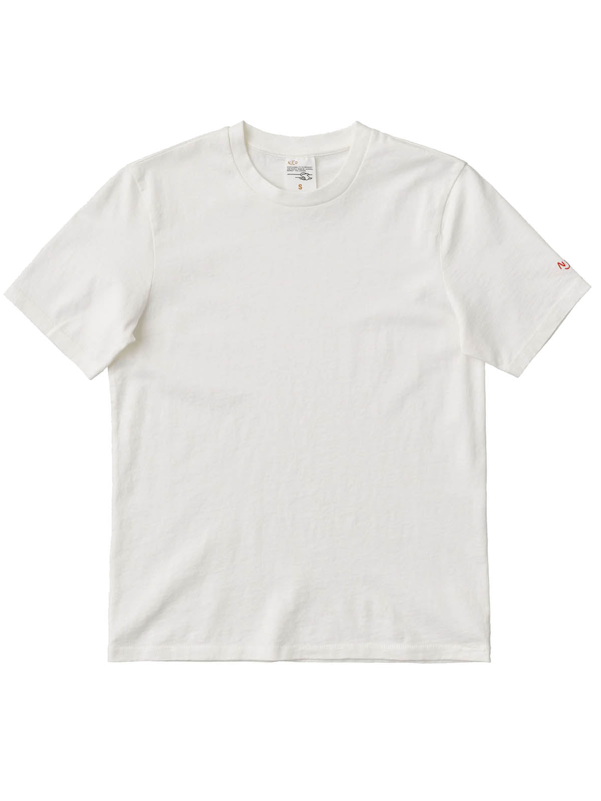 Nudie Jeans Co W's Joni Solid T-Shirt Offwhite