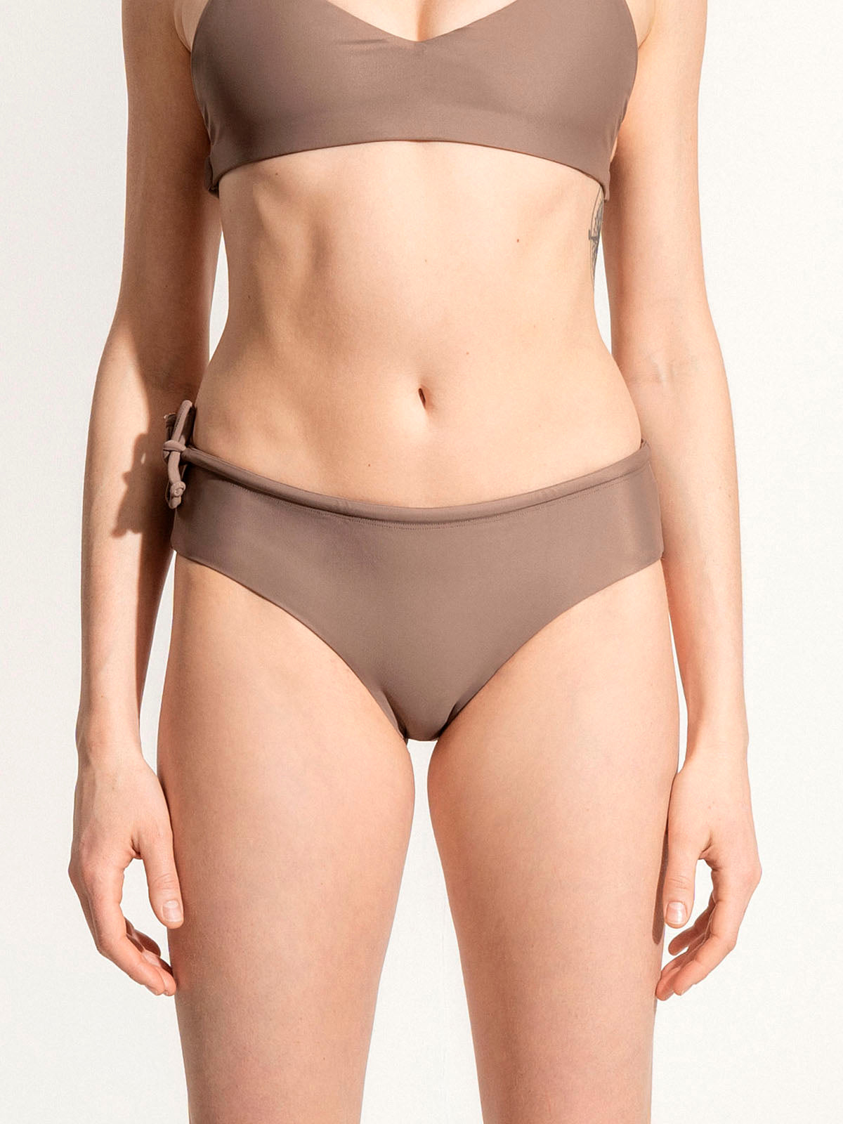 OY surf Surf Bikini Bottom Opah Braun Recycled Nylon
