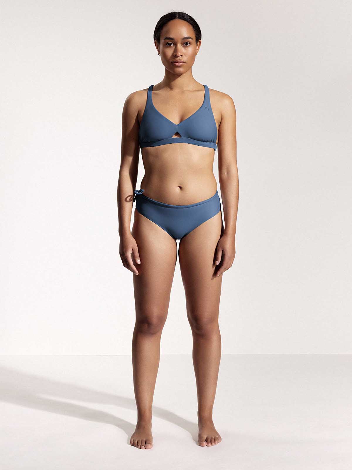 OY Surf Surf Bikini Bottom Opah Blau Recycled Nylon