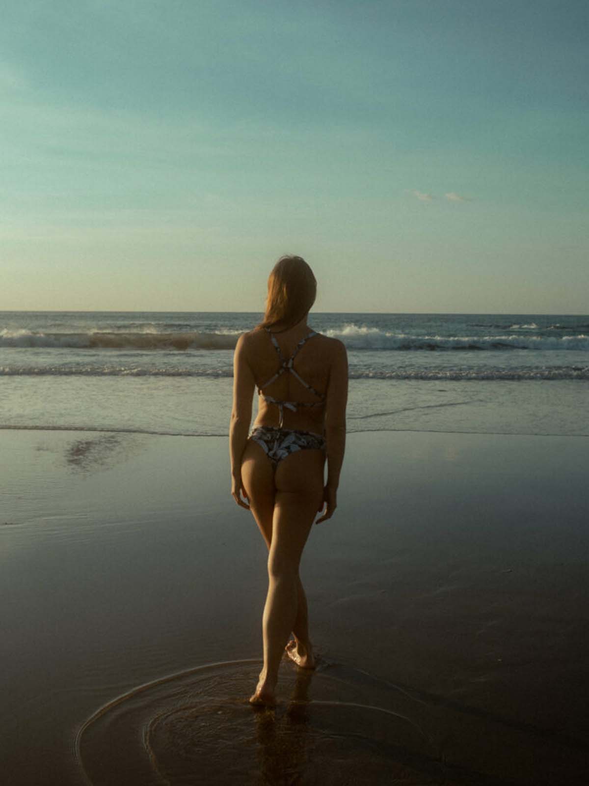 OY Surf Surf Bikini Bottom Tope Leaf Recycled Nylon