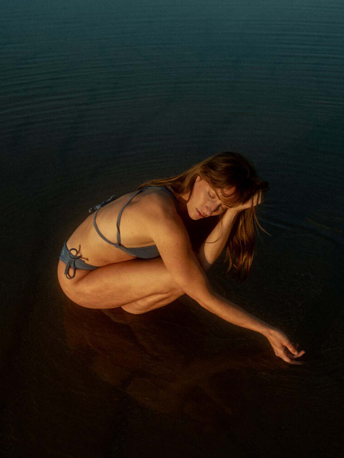 OY Surf Surf Bikini Top Esox Blau Recycled Nylon