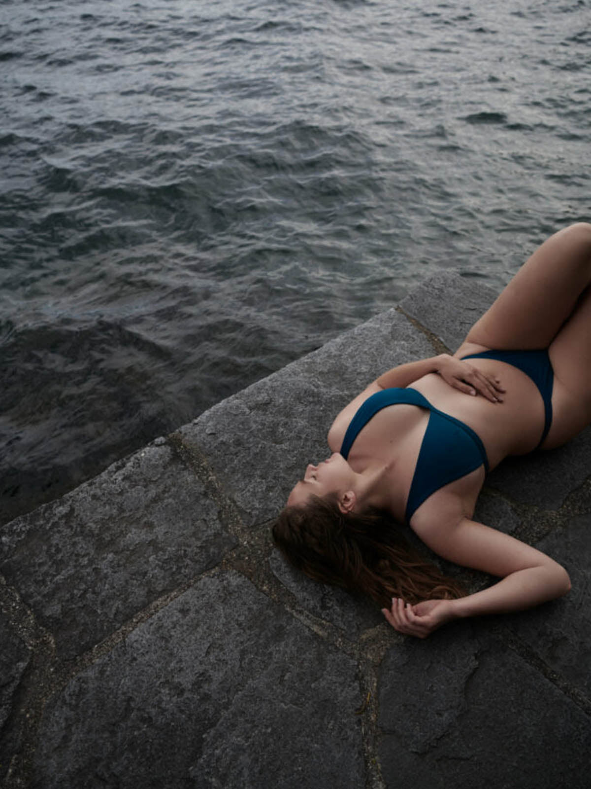 OY surf Bikini Bottom Oroshi Sea Green Recycled Nylon