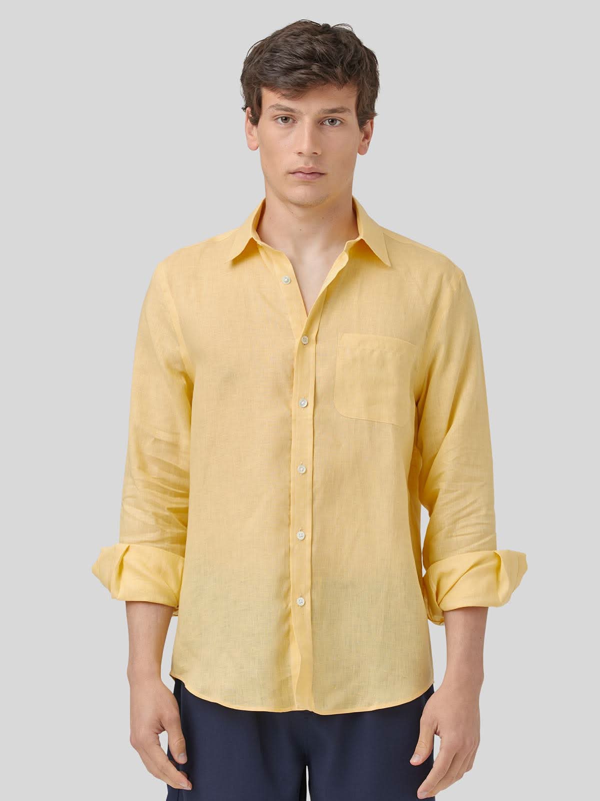 Portuguese Flannel Linen LS Yellow